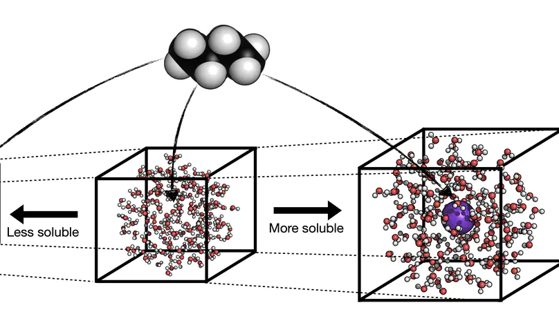 Free-energy decomposition of salt effects on the solubilities of small molecules and the role of excluded-volume effects